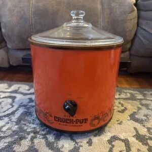 Rival Crock-Pot Slow Cooker - Orange